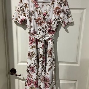 JessaKae Floral Wrap Dress